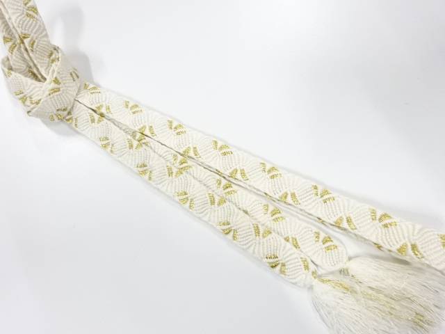 正絹　手組帯締め【中古】【着】【sp_off】