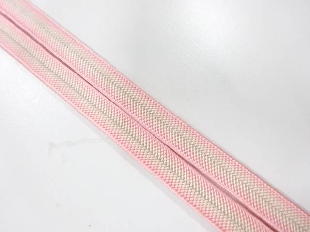 正絹　帯留め用　手組三分紐【アンティーク】【中古】【着】【sp_off】