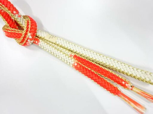 未使用品 正絹 手組帯締め【着】 未使用品 正絹 手組帯締め【着】
