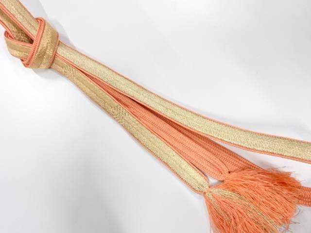 正絹　手組帯締め【中古】【着】