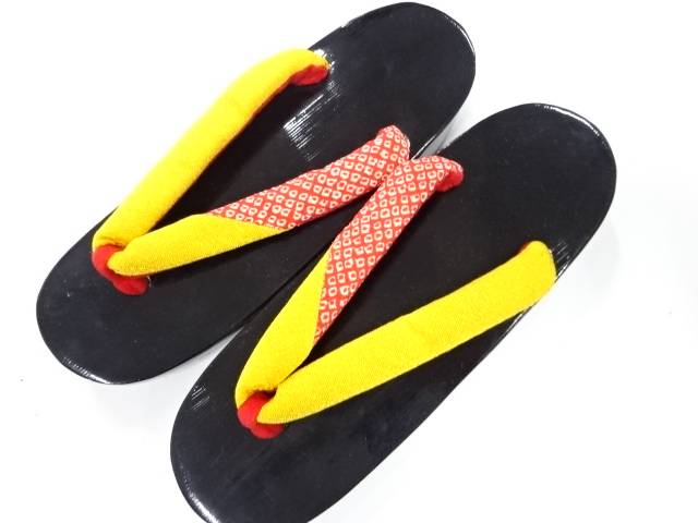 漆塗り 桐下駄(23センチ)【中古】【着】