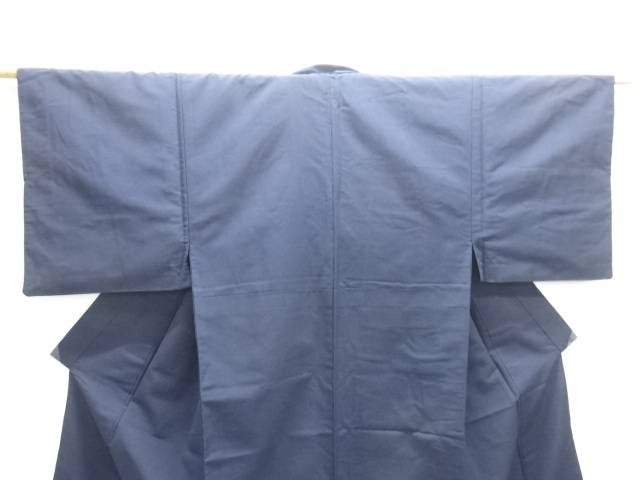 ひげ紬男物着物アンサンブル(キングサイズ)【中古】【着】【Pnt】