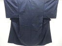 手織り紬男物着物アンサンブル【中古】【着】