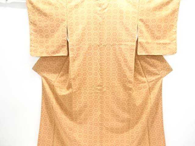 華紋織り出し着物【中古】【着】