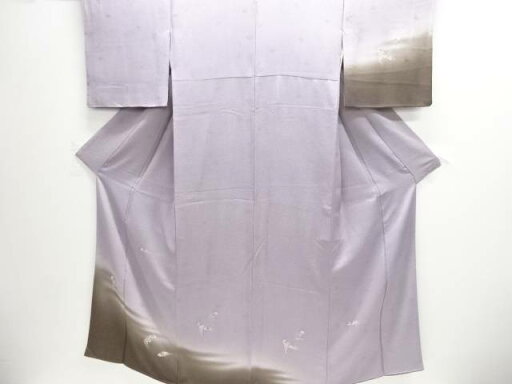 蓑亀模様一つ紋訪問着(重ね衿付き)【中古】【着】 蓑亀模様一つ紋訪問着(重ね衿付き)【中古】【着】