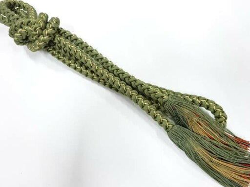正絹 手組帯締め【中古】【着】 正絹 手組帯締め【中古】【着】