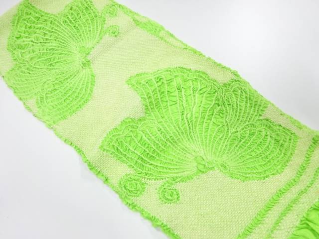 正絹　振袖用　絞り　帯揚げ【中古】【着】