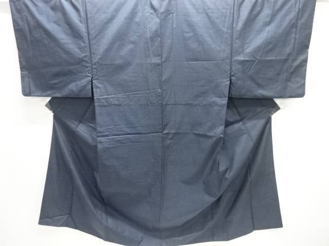 本場泥大島紬100亀甲男物着物(キングサイズ)【中古】【着】【Pnt】
