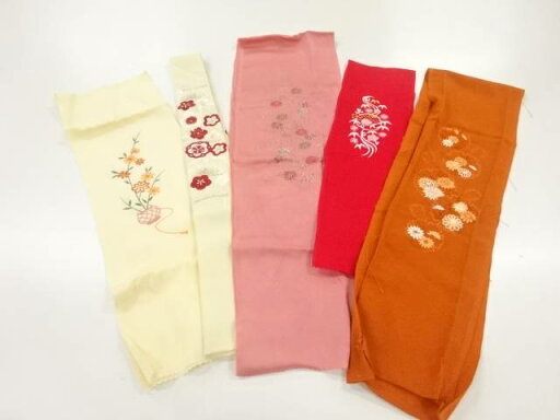 半衿5本セット【アンティーク】【中古】【着】 半衿5本セット【アンティーク】【中古】【着】