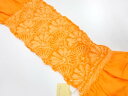 未使用品 正絹 絞り 帯揚げ【着】