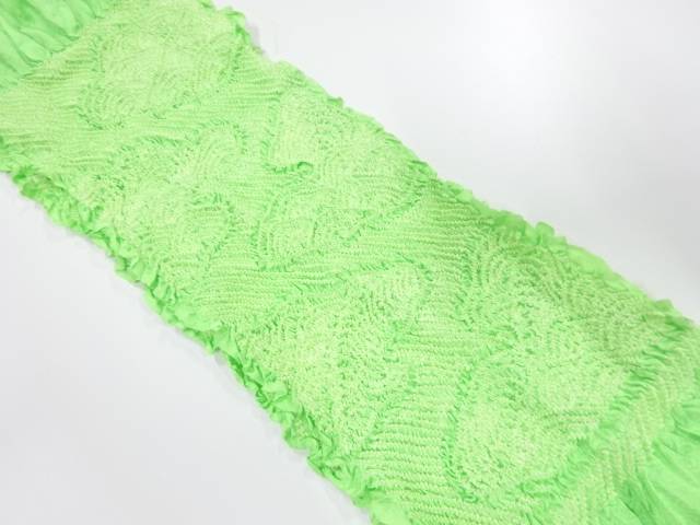 正絹　絞り　帯揚げ【中古】【着】