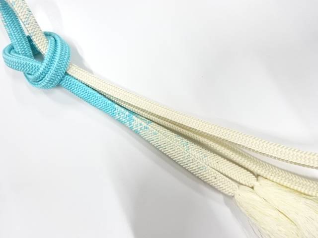 正絹　手組帯締め【中古】【着】