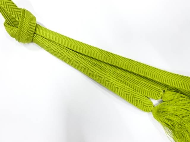 正絹　手組帯締め【中古】【着】