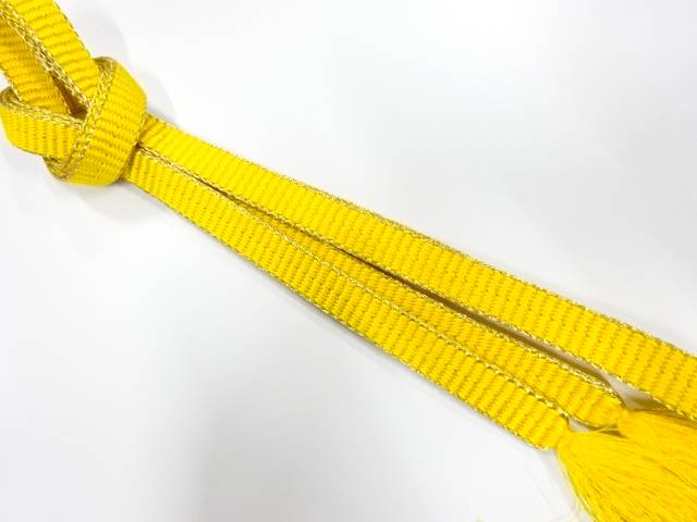 正絹　手組帯締め【中古】【着】