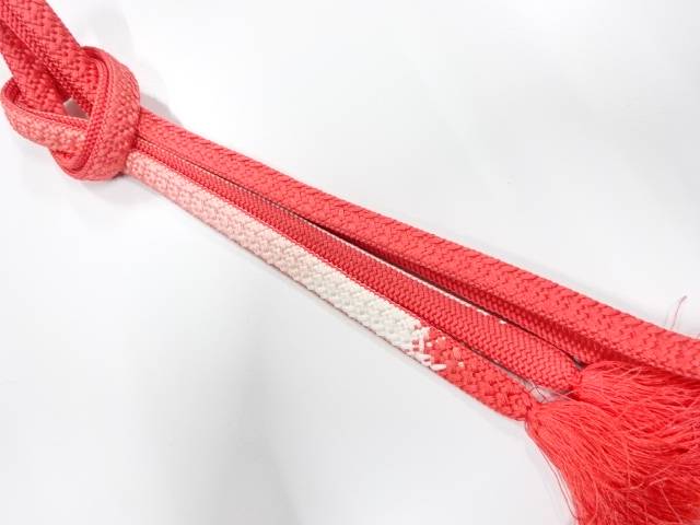 正絹　手組帯締め【中古】【着】