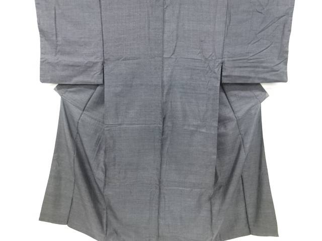 本場正藍泥染大島紬男物着物【アンティーク】【中古】【着】