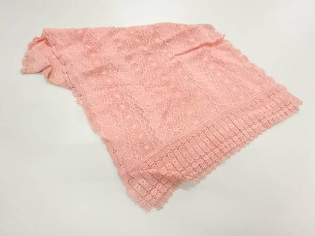 レース花模様ショール【リサイクル】【中古】【着】【sp_off】