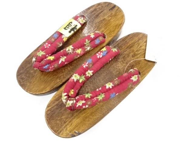 未使用品　桐下駄(23.5センチ)【着】