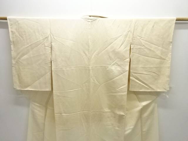 白錦紗中着【アンティーク】【中古】【着】