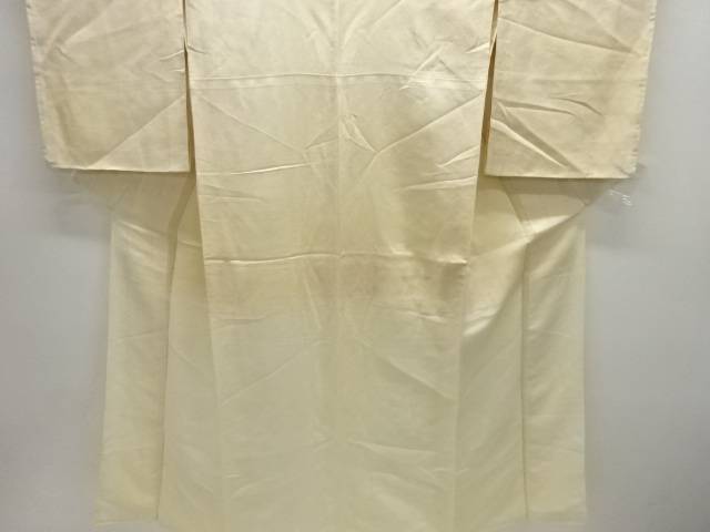 白錦紗中着【アンティーク】【中古】【着】