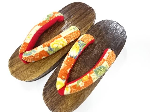 桐下駄(21センチ)【中古】【着】