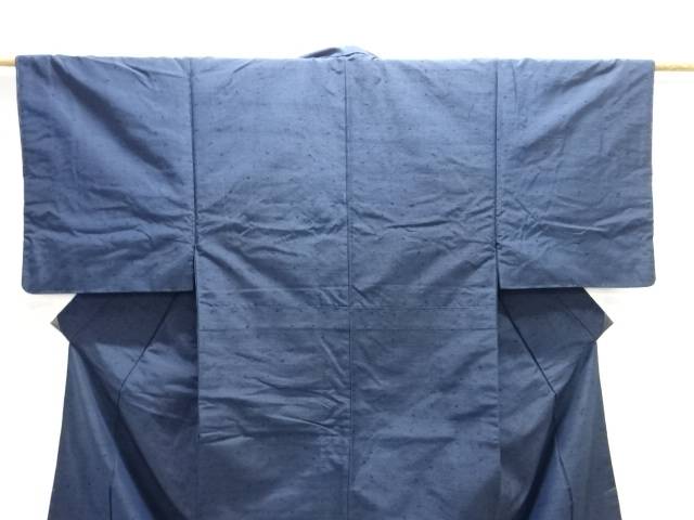 ひげ紬男物着物アンサンブル・長襦袢セット【中古】【着】