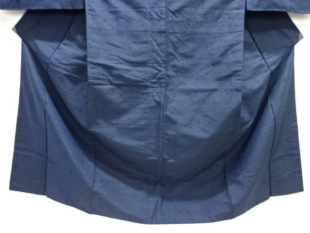 ひげ紬男物着物アンサンブル・長襦袢セット【中古】【着】