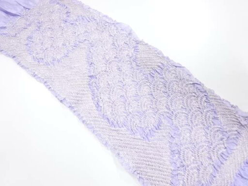 正絹 絞り 帯揚げ【中古】【着】 正絹 絞り 帯揚げ【中古】【着】