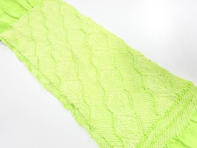 正絹　絞り　帯揚げ【中古】【着】