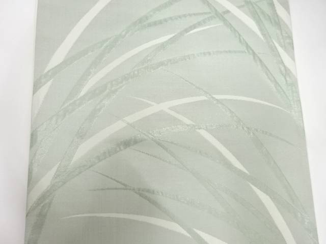 未使用品　芝草模様織出し袋帯（未仕立て）【着】