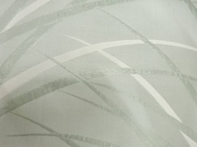 未使用品　芝草模様織出し袋帯（未仕立て）【着】