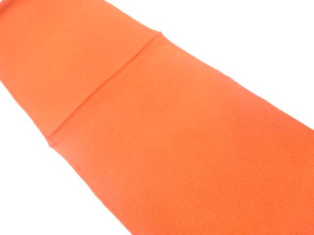 未使用品　正絹　縮緬地　帯揚げ【着】