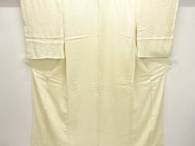 白錦紗中着【アンティーク】【中古】【着】