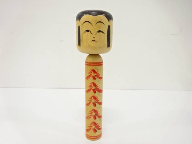 郷土玩具　佐藤文男造　こけし（30.3センチ）【中古】【道】
