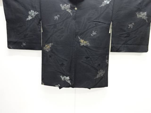 抽象模様織り出し一つ紋羽織【大正ロマン】【中古】【着】【sp_off】