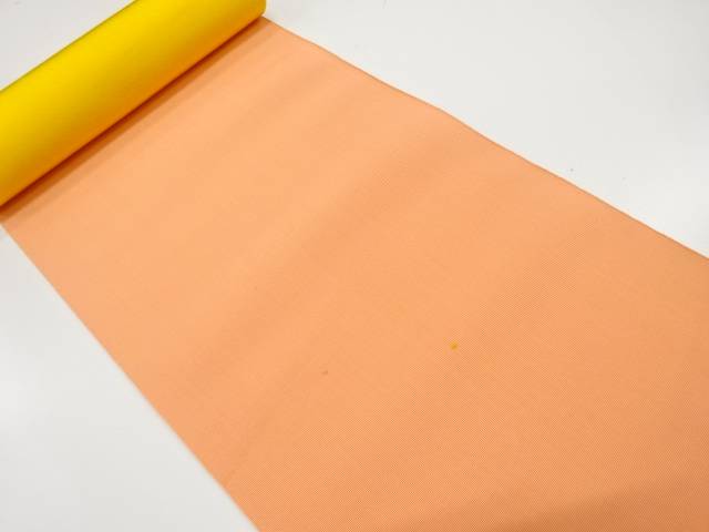 無地リバーシブル八寸帯地反物【アンティーク】【中古】【着】(4)