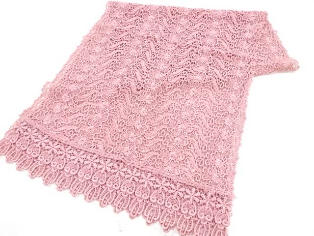 レース花模様ショール【中古】【着】【sp_off】