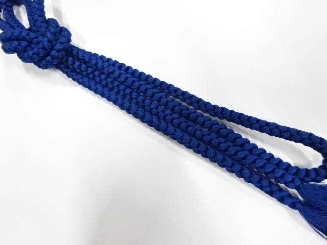 正絹　手組帯締め【中古】【着】