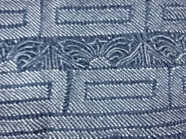 正絹　絞り抽象模様男物兵児帯【中古】【着】