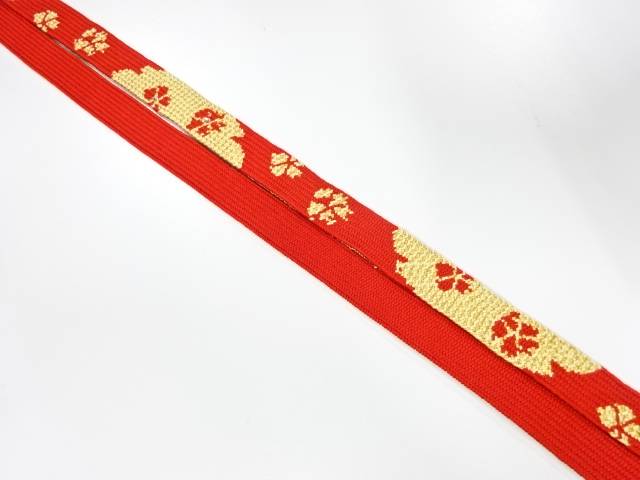 正絹 手組帯締め【アンティーク】【中古】【着】