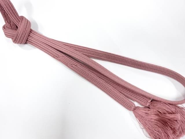 正絹 手組帯締め【中古】【着】