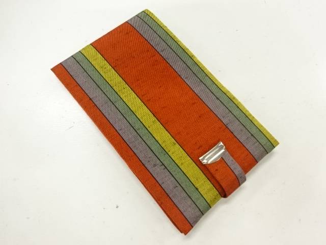 縞模様織出し鏡【リサイクル】【中古】【着】【その他】【sp_off】