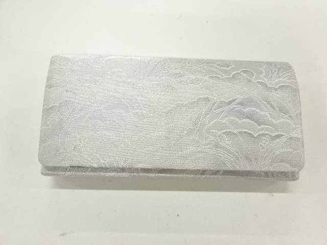 芝草模様織出し和装バッグ【リサイクル】【中古】【着】【その他】(4)