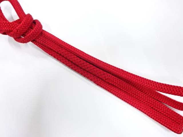 正絹　手組帯締め【中古】【着】【和装小物】