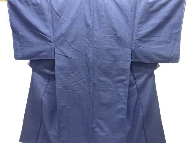 手織り真綿紬男物着物アンサンブル【中古】【着】【着物】