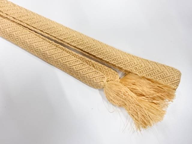 正絹　手組帯締め【中古】【着】【和装小物】