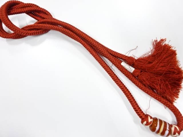 未使用品　トンボ玉　帯留め【着】【帯留】