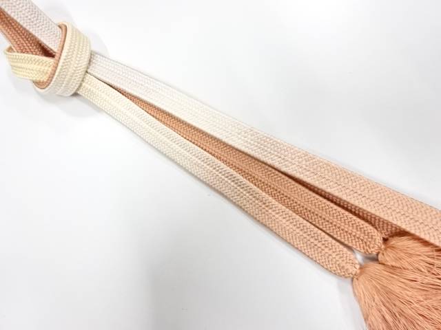 正絹　手組帯締め【中古】【着】【和装小物】