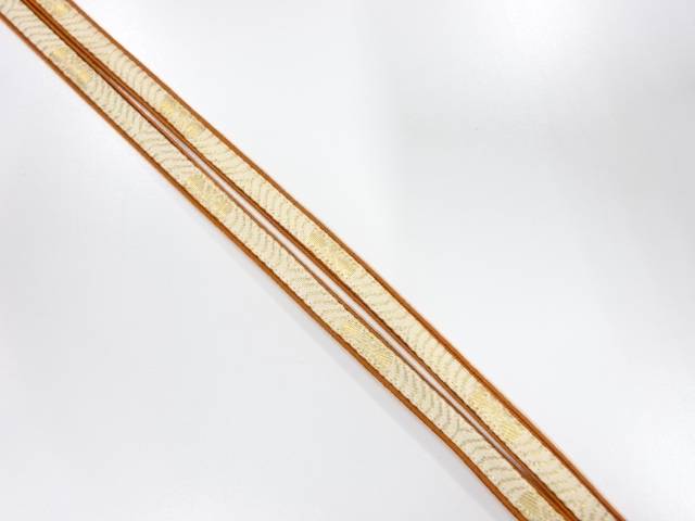 帯留め用　手組三分紐【アンティーク】【中古】【着】【帯留】