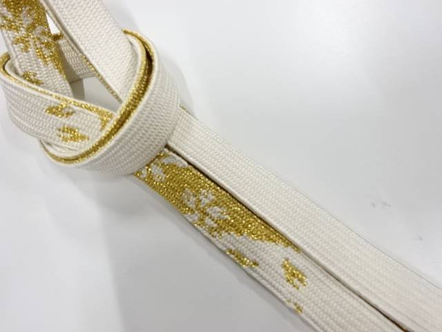 正絹　手組帯締め【中古】【着】【和装小物】